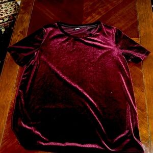 Velvet tee